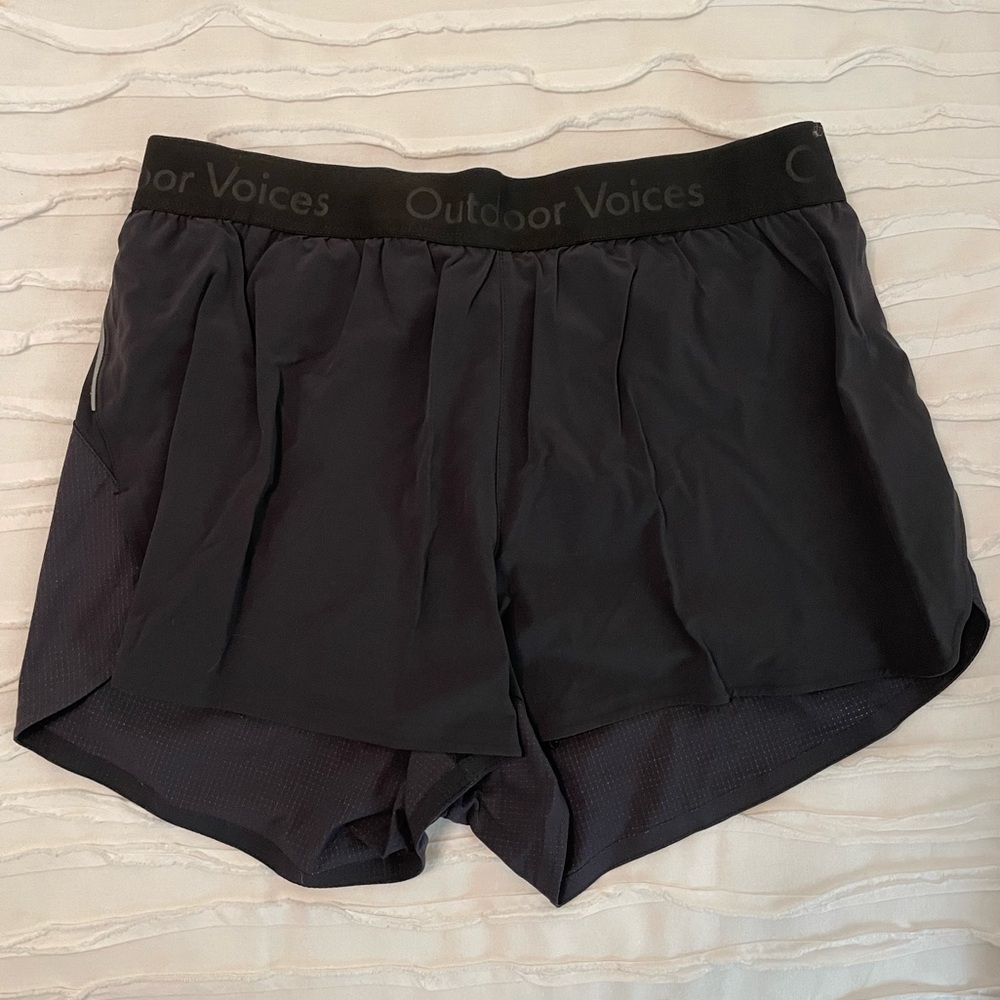 Women’s Black Outdoor Voices Shorts